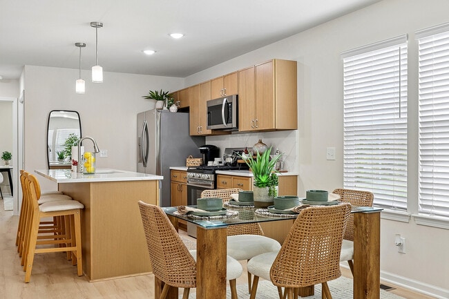 Spacious Open Concept Living Areas