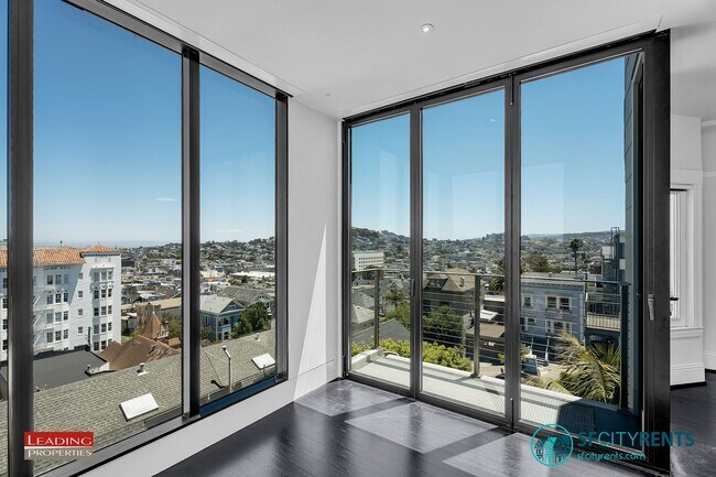 Photo - Noe Valley: Top Floor Condo w/ City Views, Garage Parking & W/D in unit Unit 1185 Dolores St #2