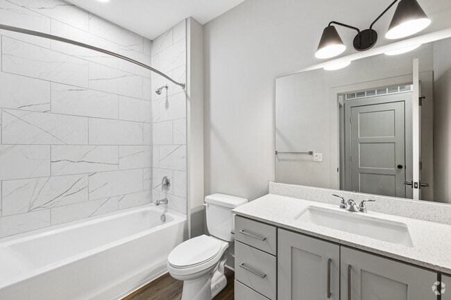 The Holston 2BR, 2BA - 1,232SF - Second Bathroom