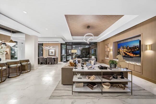 Entertaining kitchen and social lounge offers the ideal space to unwind with friends