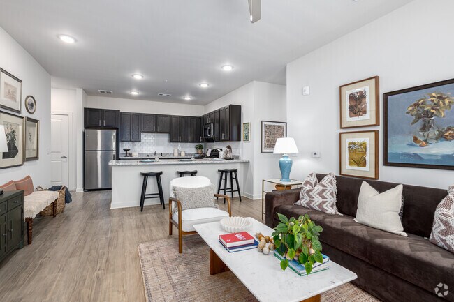 2BR, 2BA - 992SF - Living Room