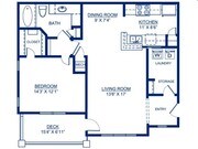 1BR/1BA