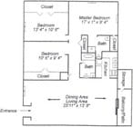 3 Bedroom- Garden