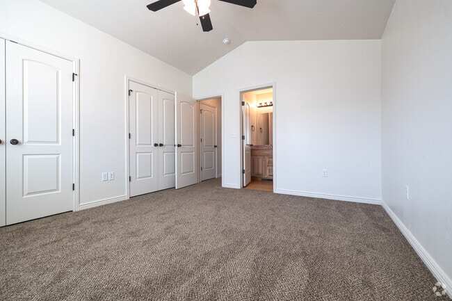 3BR, 2.5BA - 1,484SF - 3rd Bedroom - Clearfield Townhomes