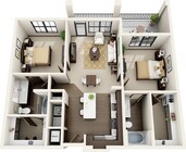 Riverhouse B1 Floor Plan