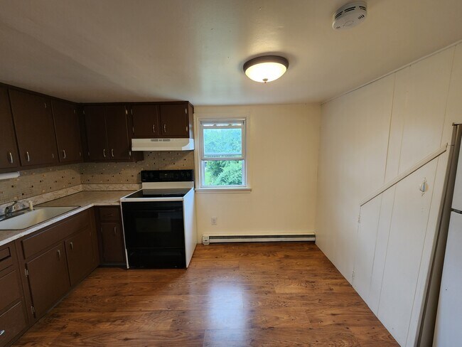 Kitchen through Living Room Entryway. - 1918 Rosemore Ave Unit B