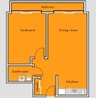 1BR/1BA