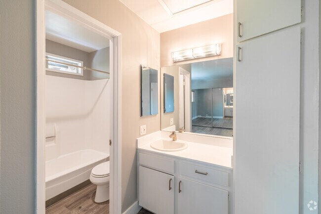 1BR, 1BA - 541SF - Bathroom