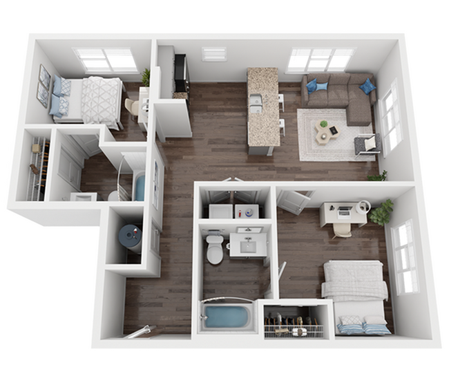 Nova Knoxville 2x2 Frisco A Floor Plan - Nova Knoxville