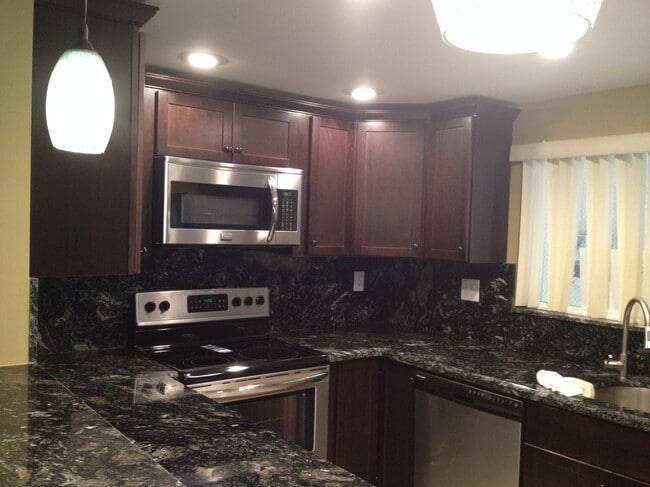 granite kitchen with SS appliances - 123 Deer Creek Blvd Unit 204