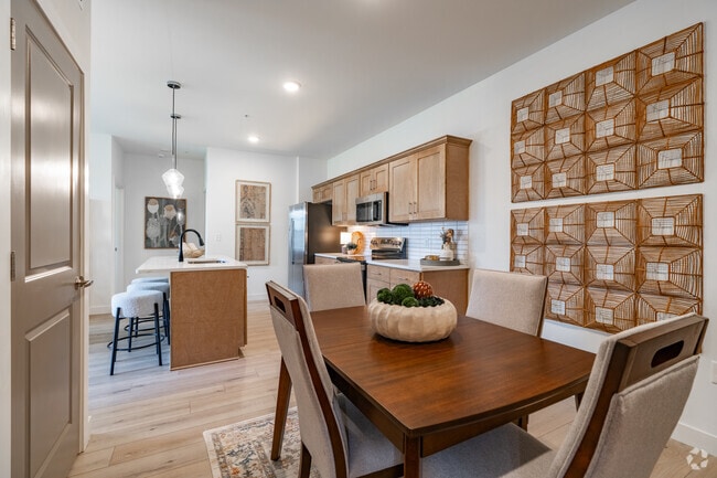 B1 2BR, 2BA - 1123SF - Dining Area