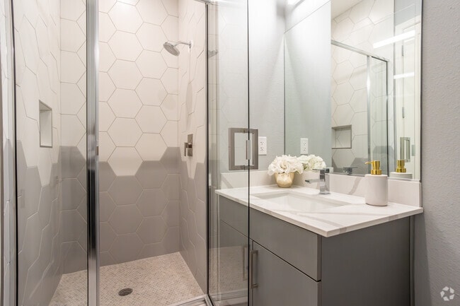 1BR, 1BA - A1 - Bathroom