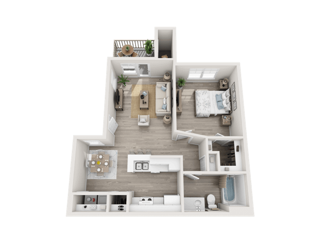 Floor Plan - The Zepher