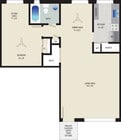 1 BR/ 1 BA (Style B) | 660 sq. ft.