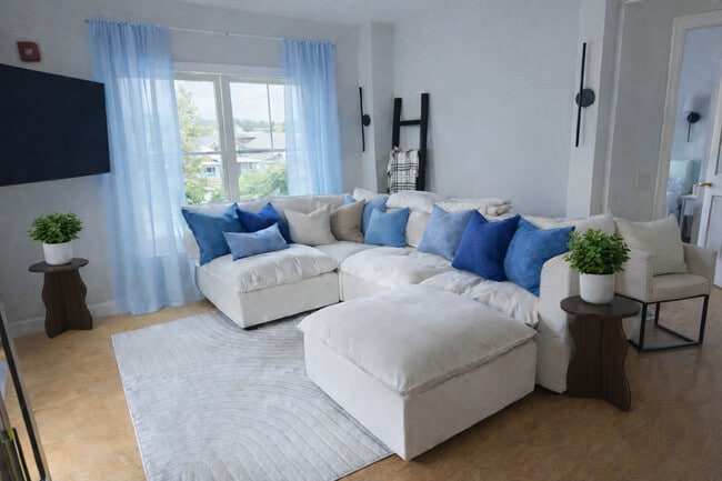 Living room view 2 - Clock Tower Square