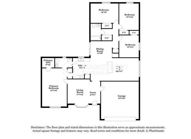 4 Bedroom Pet-Friendly Home in Palm Bay, FL with Main Street Renewal