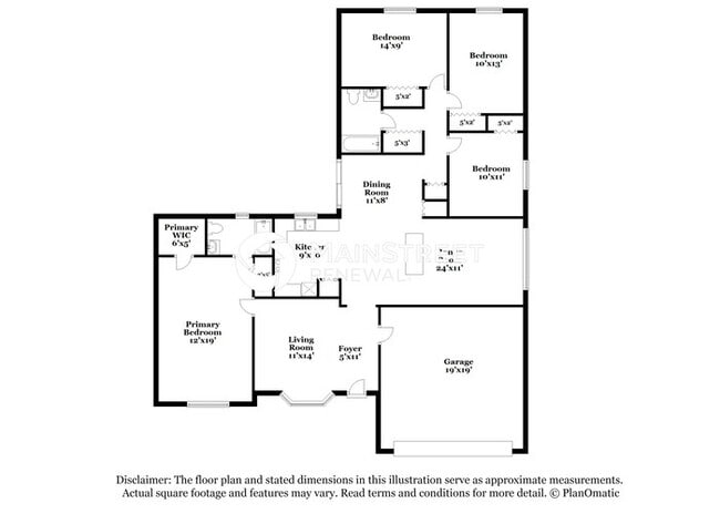 Photo - 4 Bedroom Pet-Friendly Home in Palm Bay, FL with Main Street Renewal