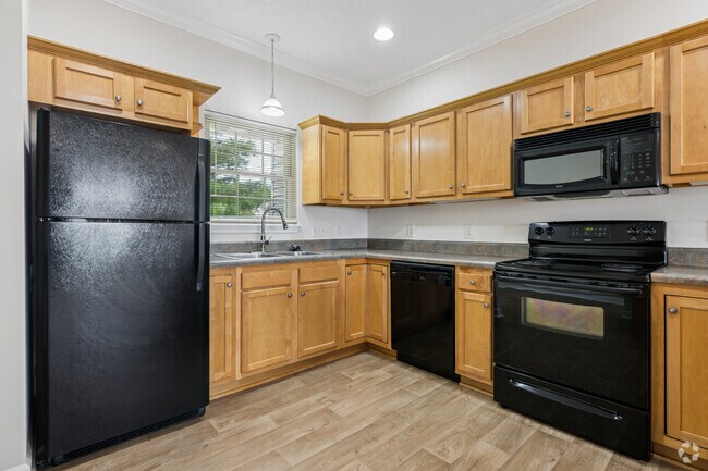 2BR, 2BA - 1,160SF - Kitchen - The Hillside
