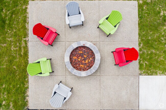 Orchard Grove Clubhouse Gas Firepit