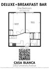1BD- Deluxe + Breakfast Bar