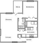 1BR/1BA