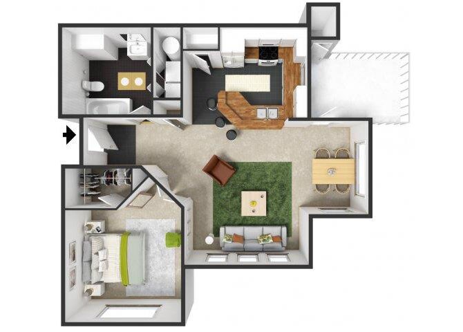 Floor Plan - Normandy