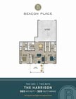 Harrison - two bedroom two bath with a two car garage