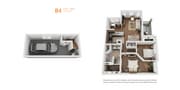 2 Bed/1 Bath w/ Garage