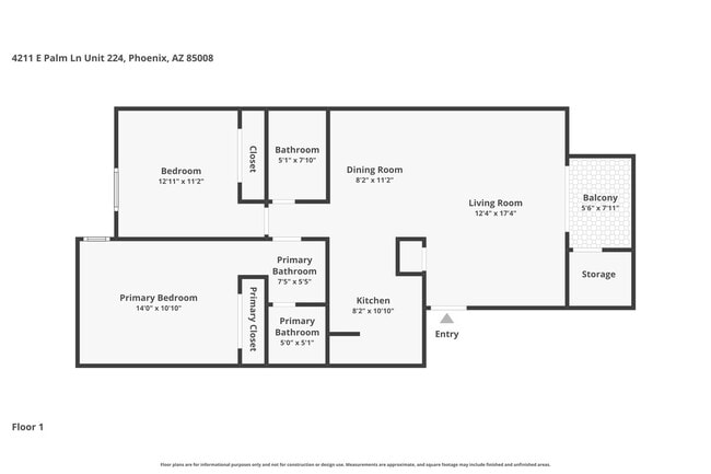 Photo - 2Bed/2Bath Second Floor Apartment at McDowell/44th St! Ready For Immediate Move-In! -- SECOND CHA... Unit 224