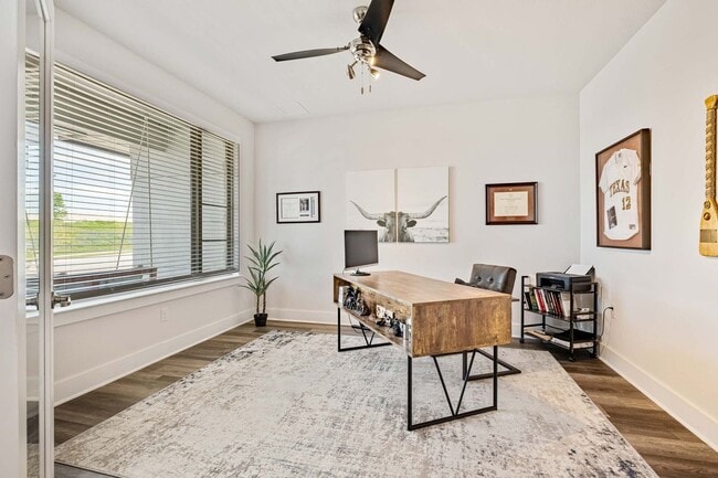 Photo - Modern Easton Park Corner-Lot Home with 3-Car Garage, Study & Luxury Finishes