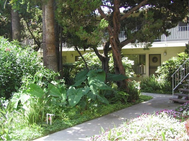 Back Walkway - Friendly Hills Apartments