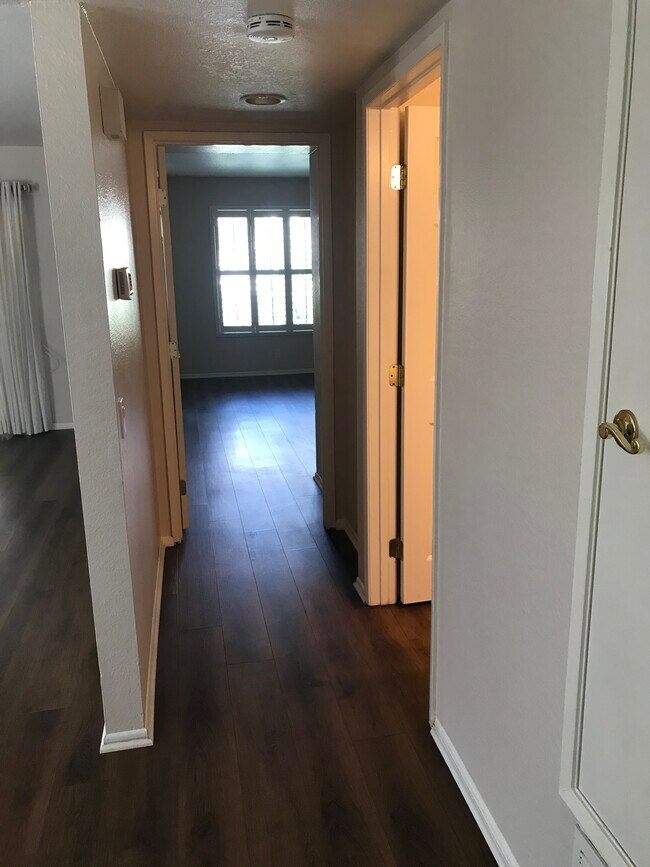 Hallway into Master Bedroom and Bathroom - 3 Oak Spring Ln