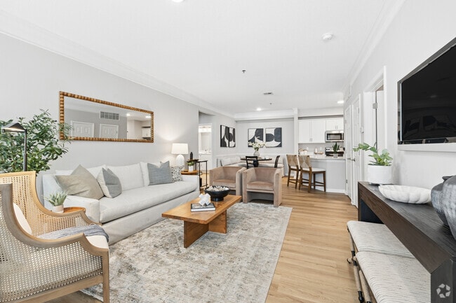 Burgundy II - 2BR, 2BA - 1,105SF - Living Room