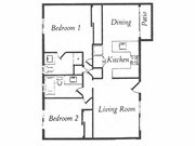 2BR/2BA