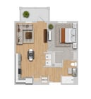 Ashe IL | 1x1 | 724 sf