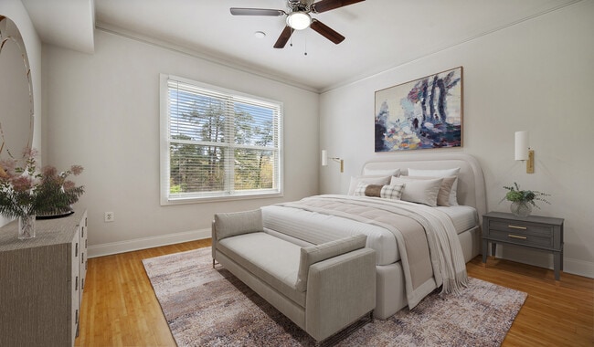Spacious master bedroom