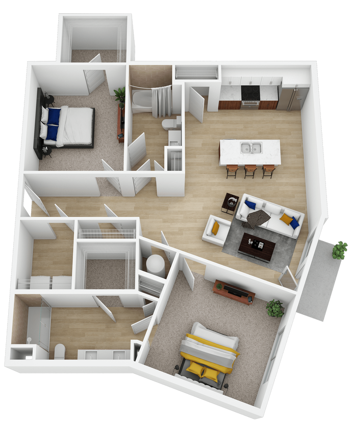 Floor Plan - The Brook I