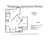 2 bed 2 Bath B2