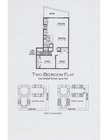 Flat w/ Balcony