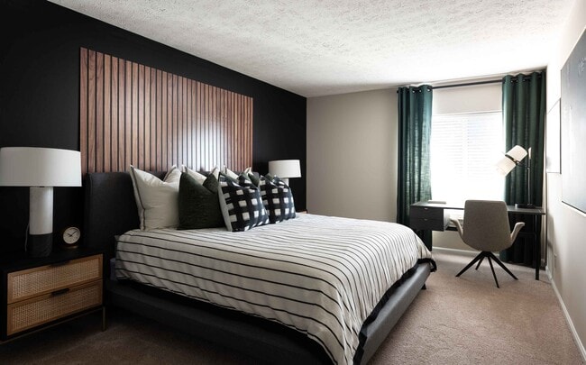 Bedroom with ample natural light