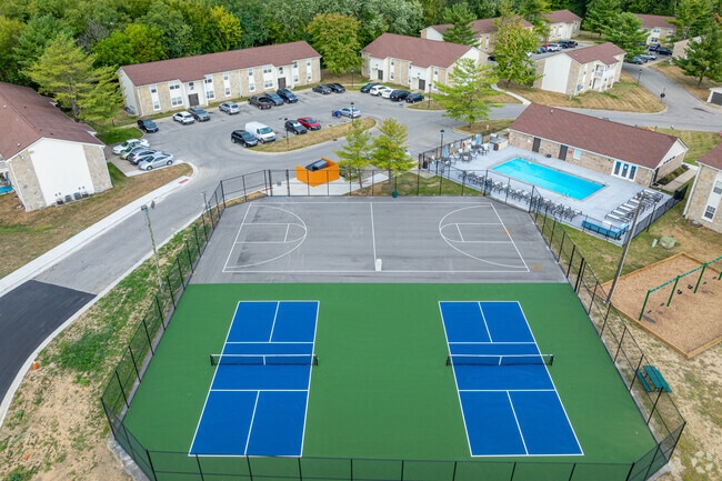 Basketball and Pickleball Courts