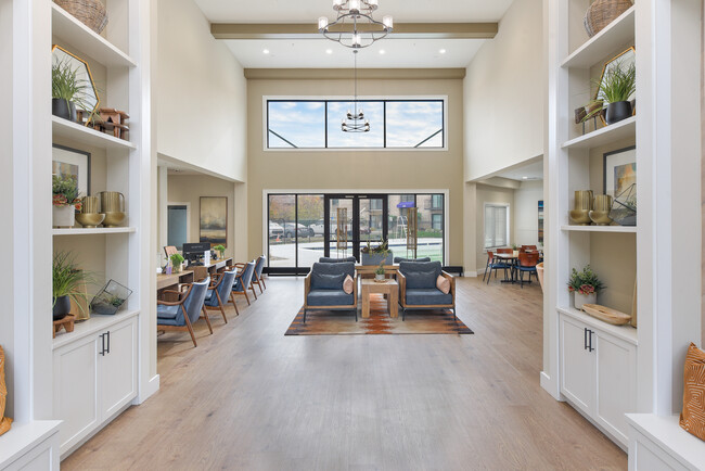 Clubhouse Lobby - Acclaim at Alexandria Apartments