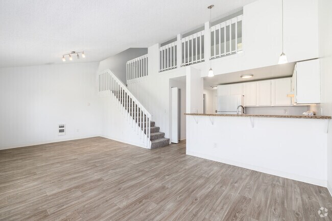 2BR, 1BA - 1,050SF - Living Room
