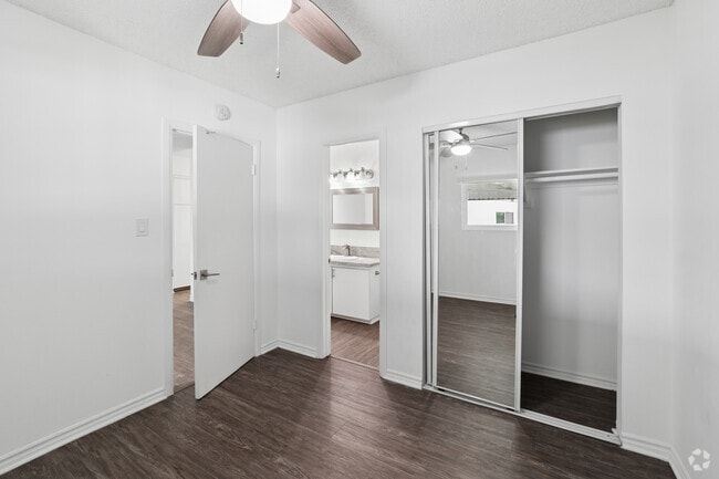 2BR, 1.5BA - 865SF - Primary Bedroom - Rancho La Paz Apartments