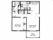 1BR/1BA