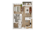 a1 floor plan Solis Dresden Village