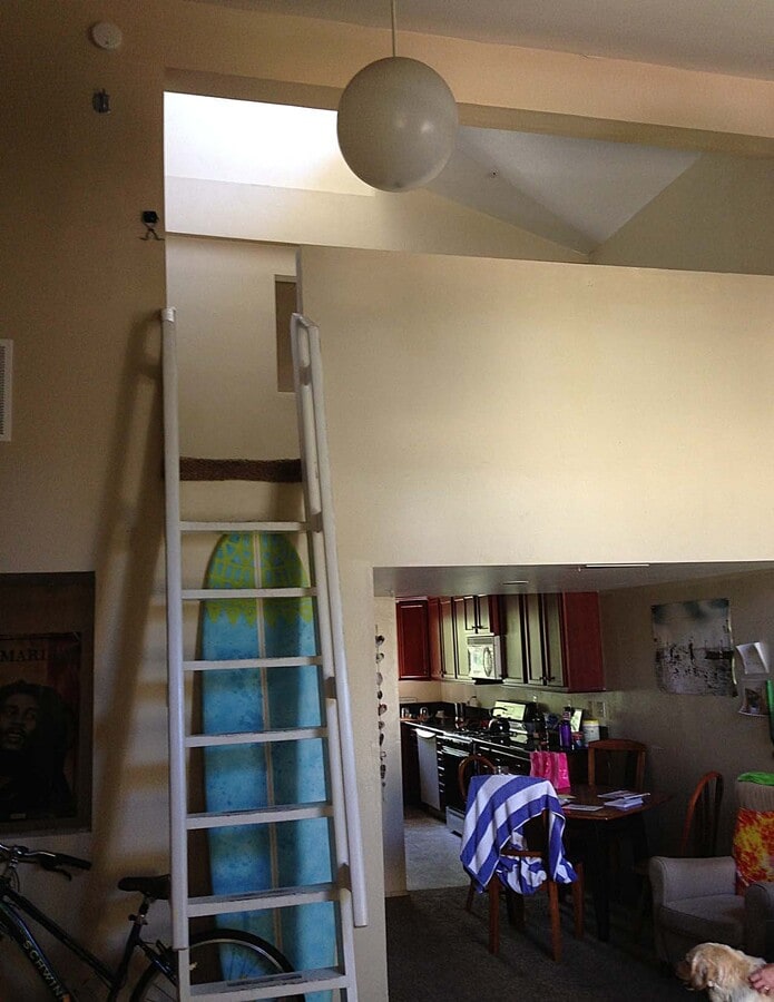 Looking at Kitchen & Loft from Living Room - 1185 Foothill Blvd Unit 20