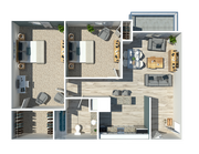 2 Bedroom 1 Bathroom
