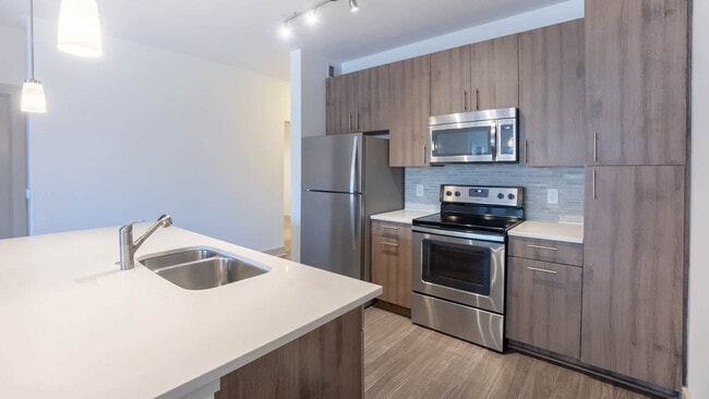 Kitchen with Stainless Steel Appliances