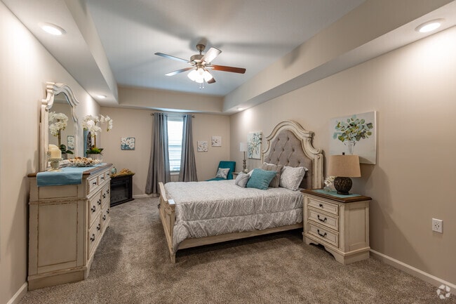 2BR, 2BA - 1,260SF - Bedroom